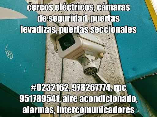 978267774, cámaras de seguridad chachapoyas, cercos eléctricos, puertas levadizas, alarmas